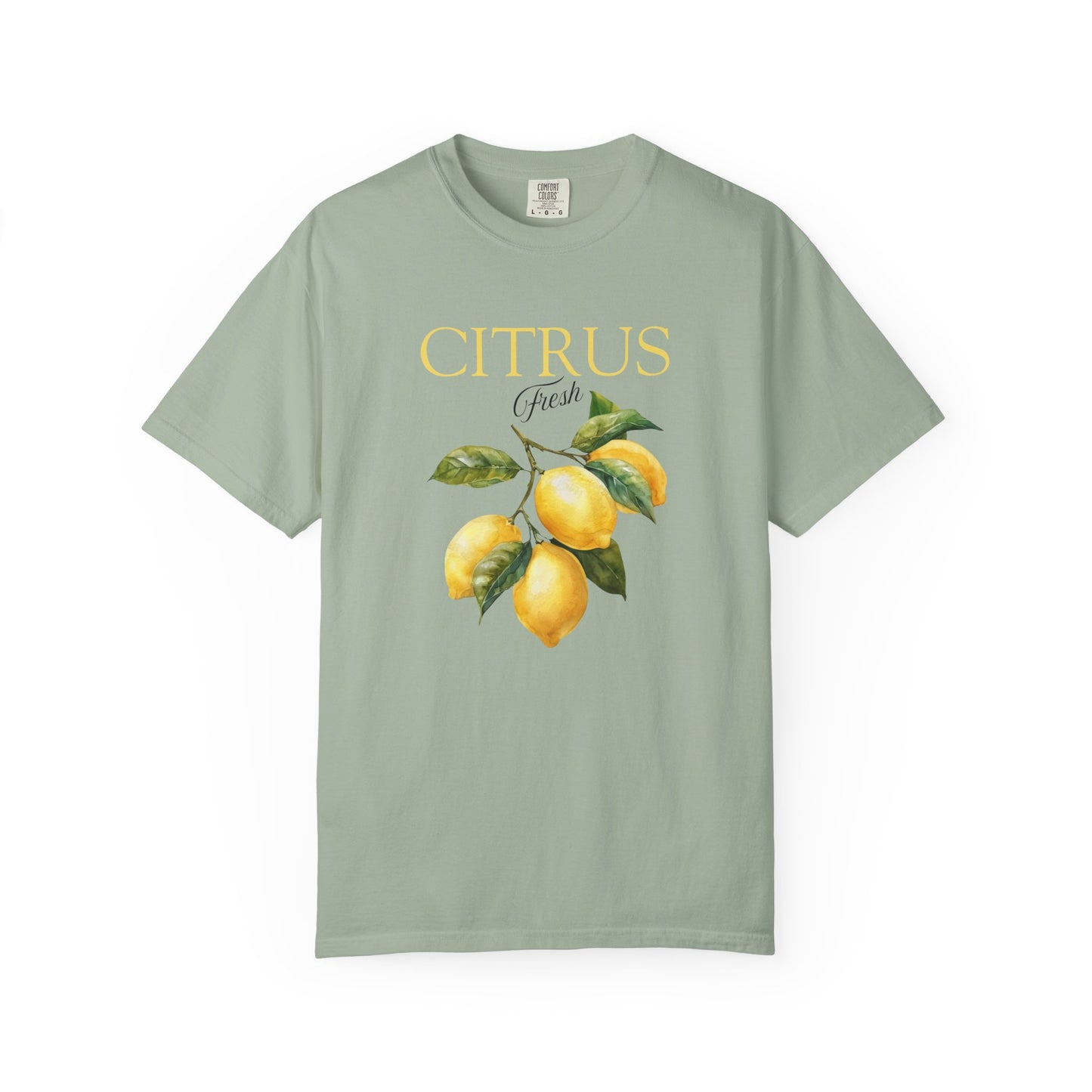 Fresh Citrus Watercolor Lemons