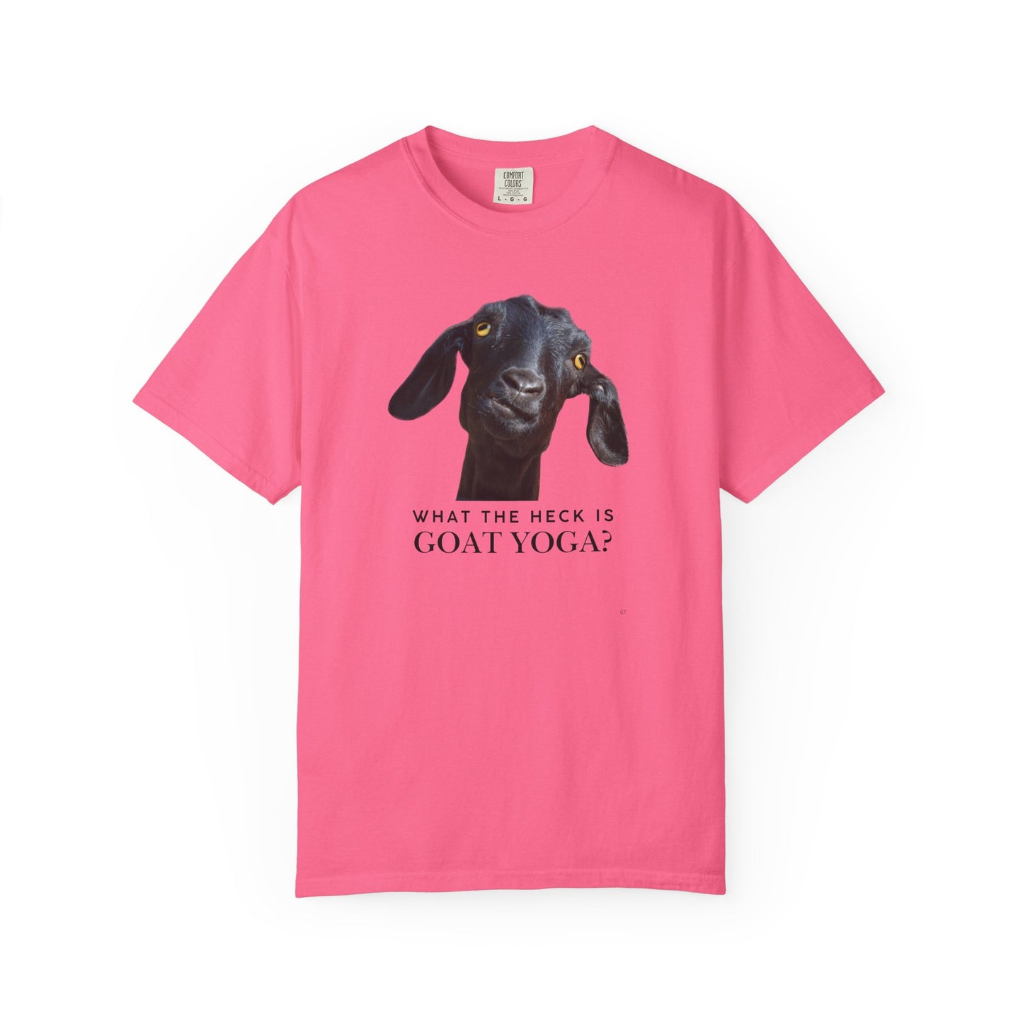 What the Heck Is Goat Yoga? – Funny Goat Lover T-Shirt | Farm & Yoga Humor Tee