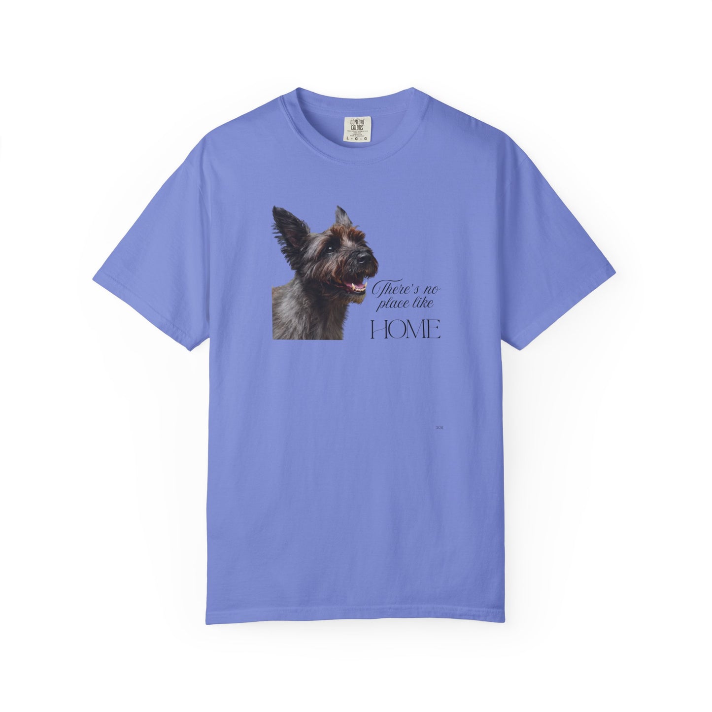 There’s No Place Like Home – Cairn Terrier Dog Lover Graphic T-Shirt, Cairn Lover Tee, Cairn Top