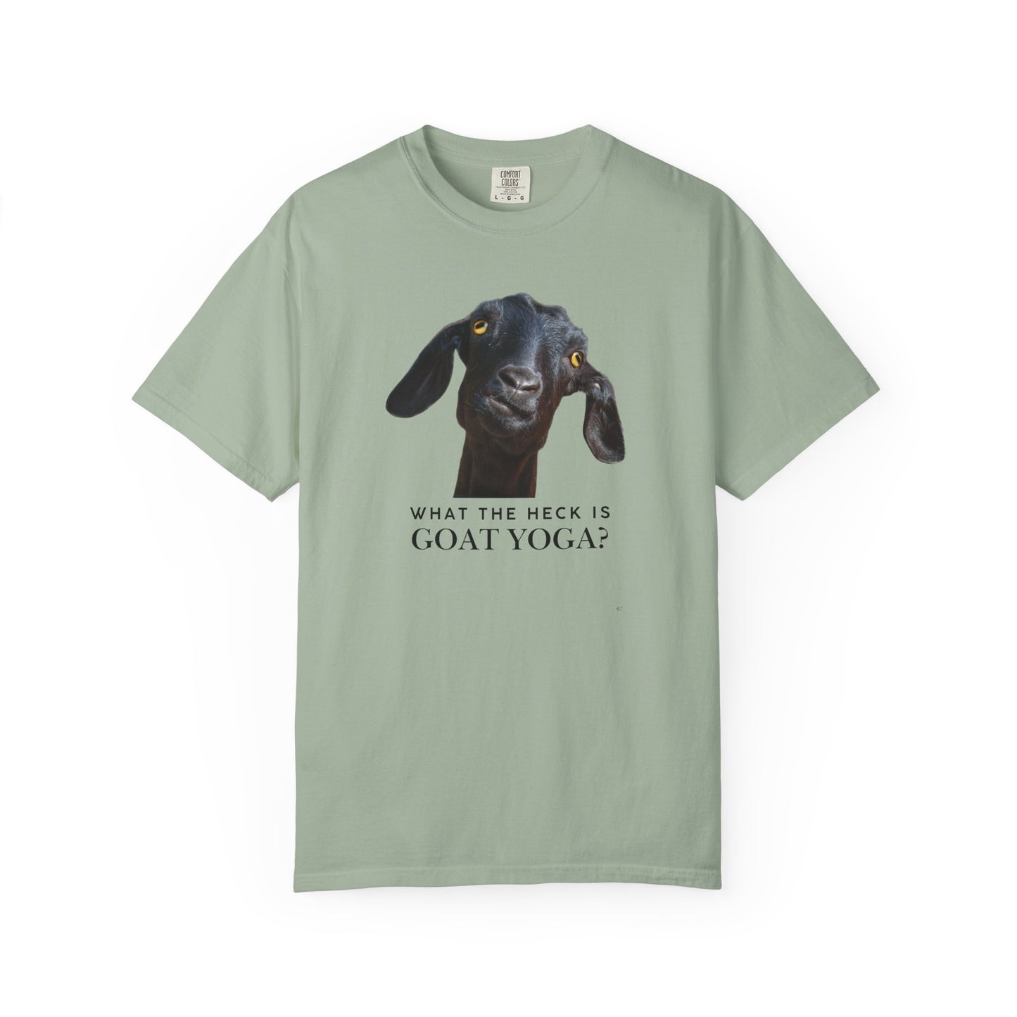 What the Heck Is Goat Yoga? – Funny Goat Lover T-Shirt | Farm & Yoga Humor Tee