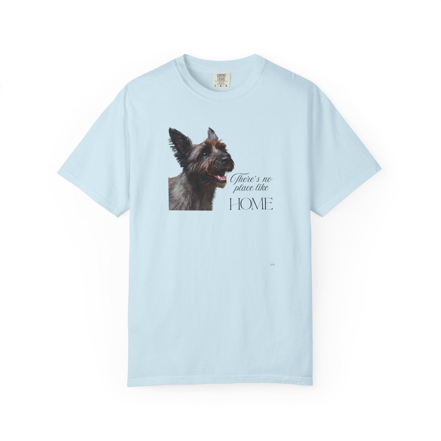 There’s No Place Like Home – Cairn Terrier Dog Lover Graphic T-Shirt, Cairn Lover Tee, Cairn Top