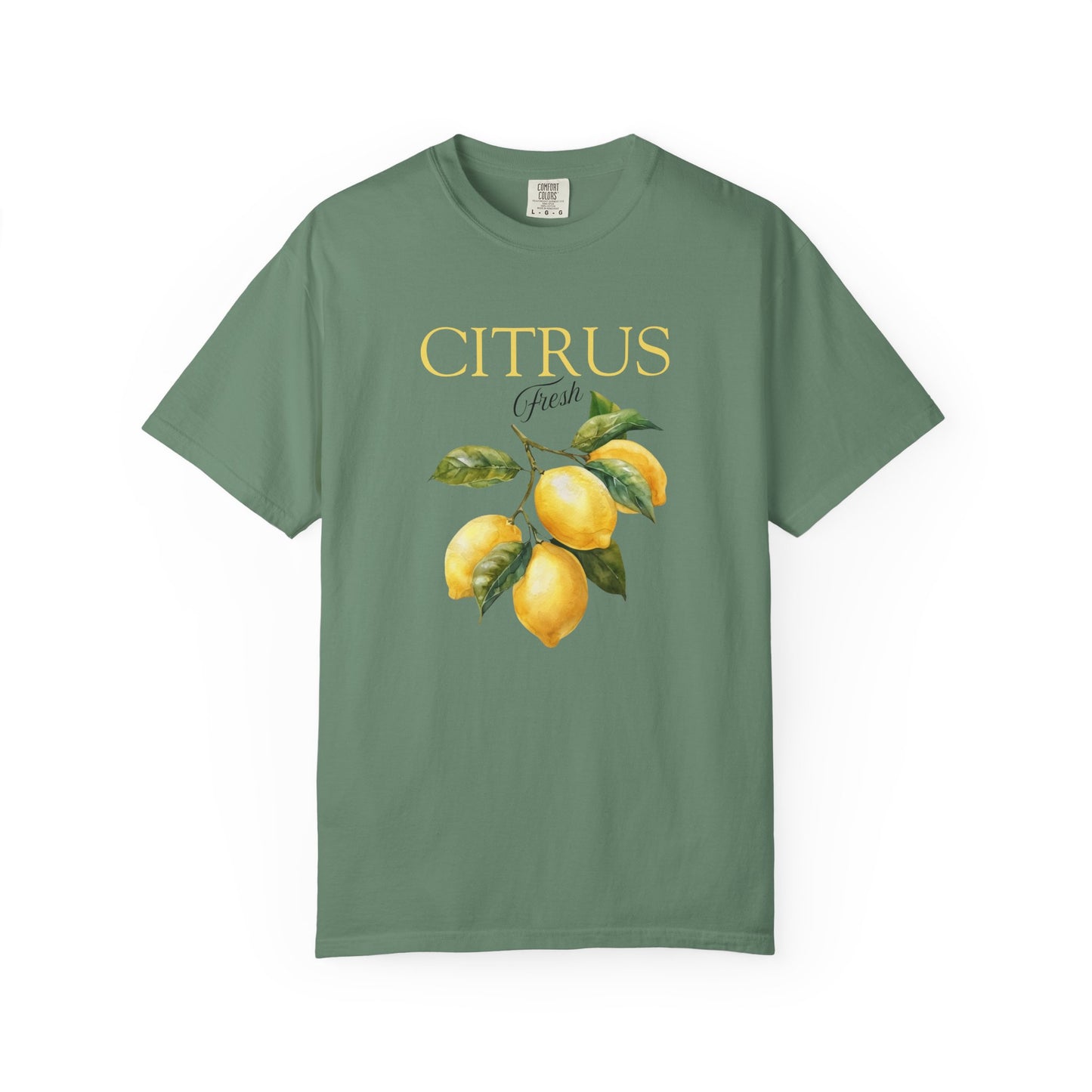 Fresh Citrus Watercolor Lemons