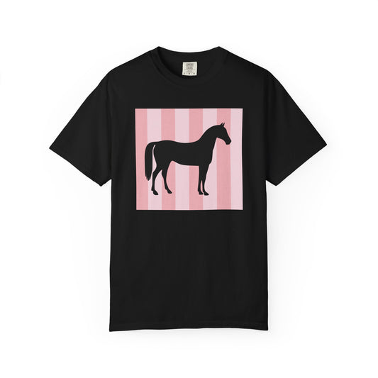 Equine Spirit Unisex Garment-Dyed T-Shirt - Horse Lover Gift, Casual Tee, Animal Lover Apparel, Unique Fashion, Equestrian Style