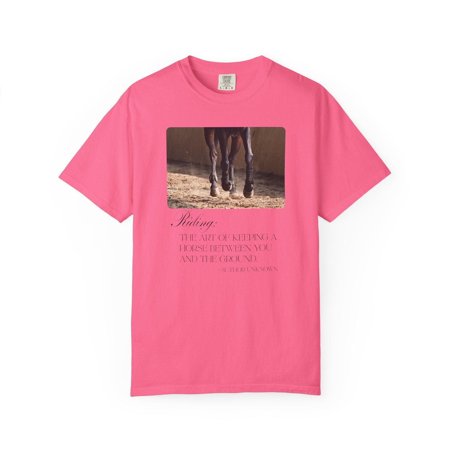 Riding: The Art of Keeping a Horse Between You and the Ground