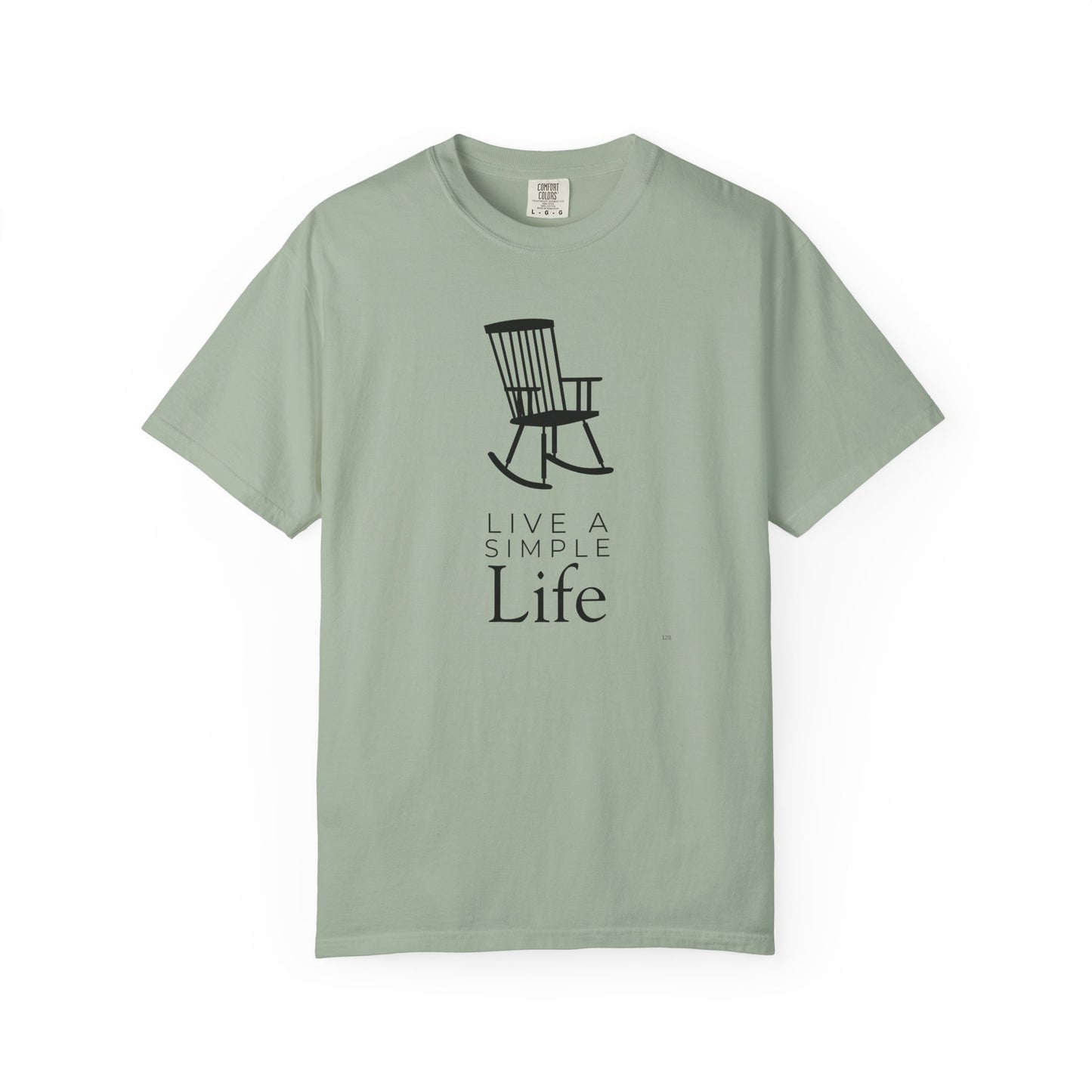 Live a Simple Life - Rocking Chair
