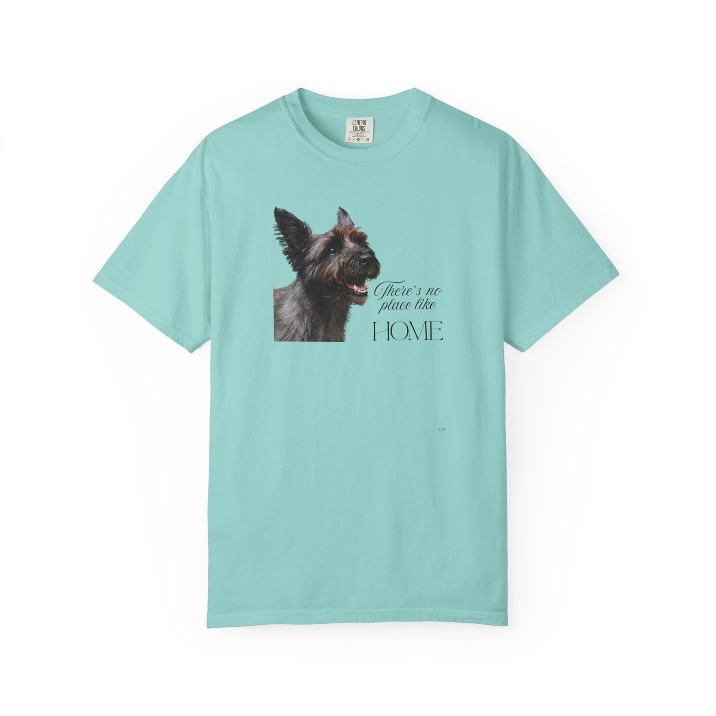 There’s No Place Like Home – Cairn Terrier Dog Lover Graphic T-Shirt, Cairn Lover Tee, Cairn Top