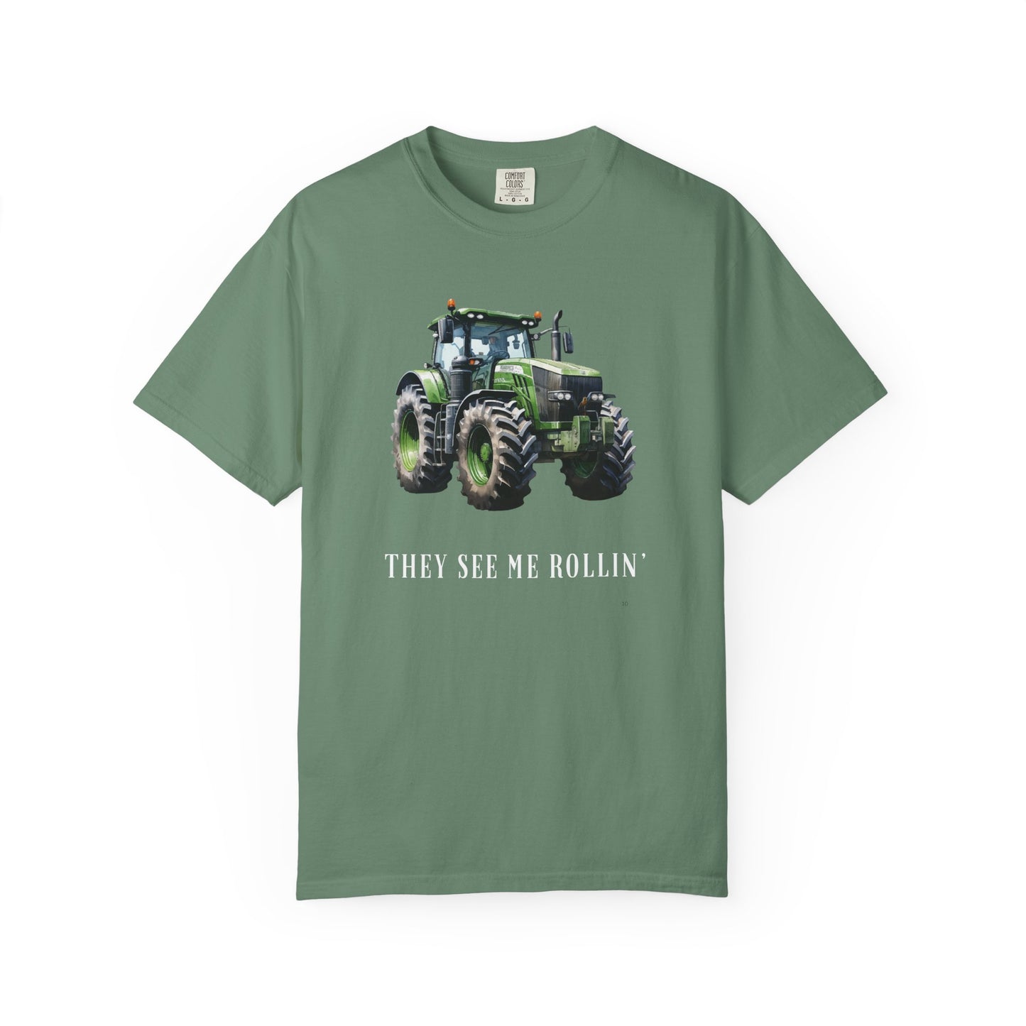Tractor Graphic Tee - Perfect for Farmers, Country Life, Gifts for Agricultural Enthusiasts, Farm-themed Outfits, Casual Everyday Wear