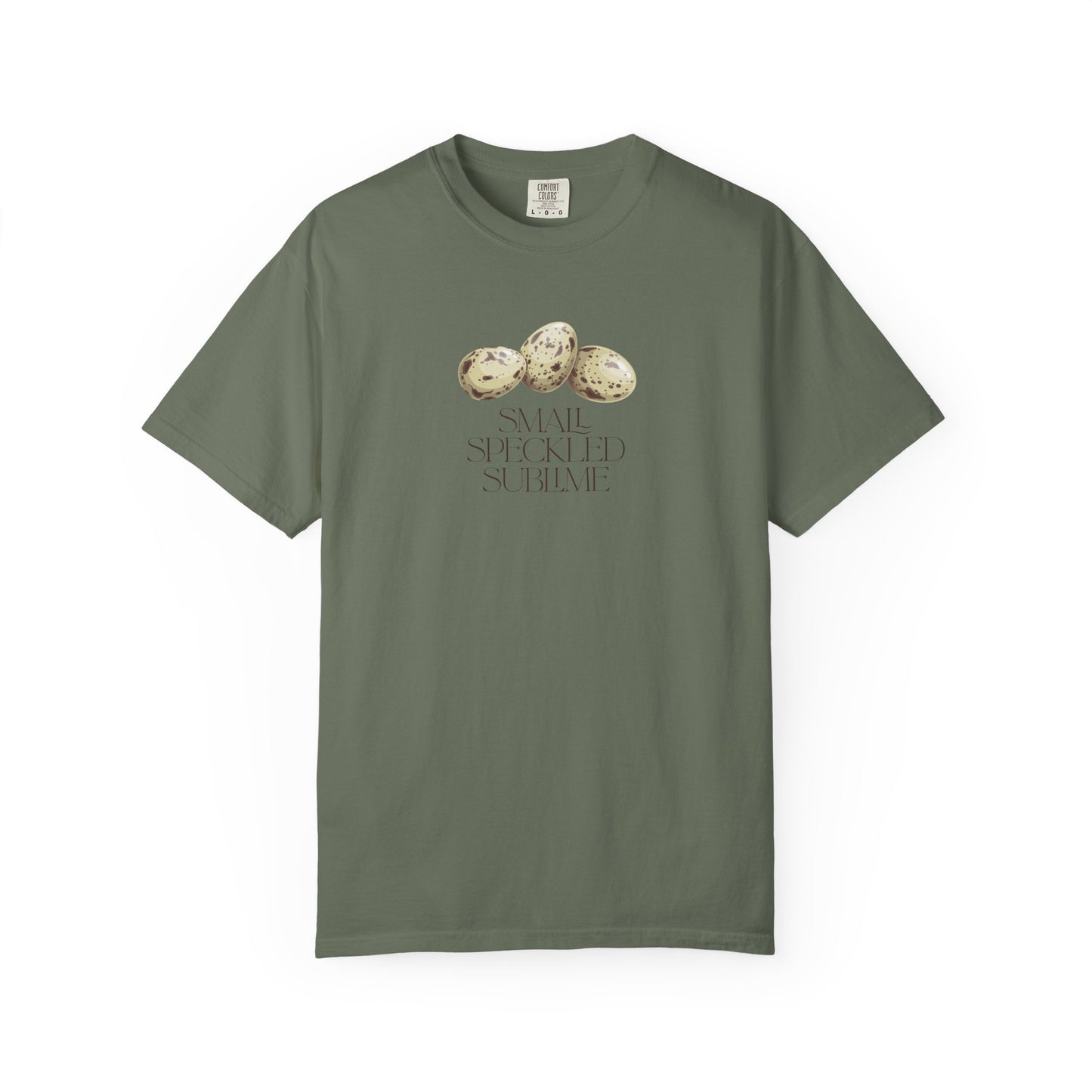 Small Speckled Sublime – Quail Eggs T-Shirt: