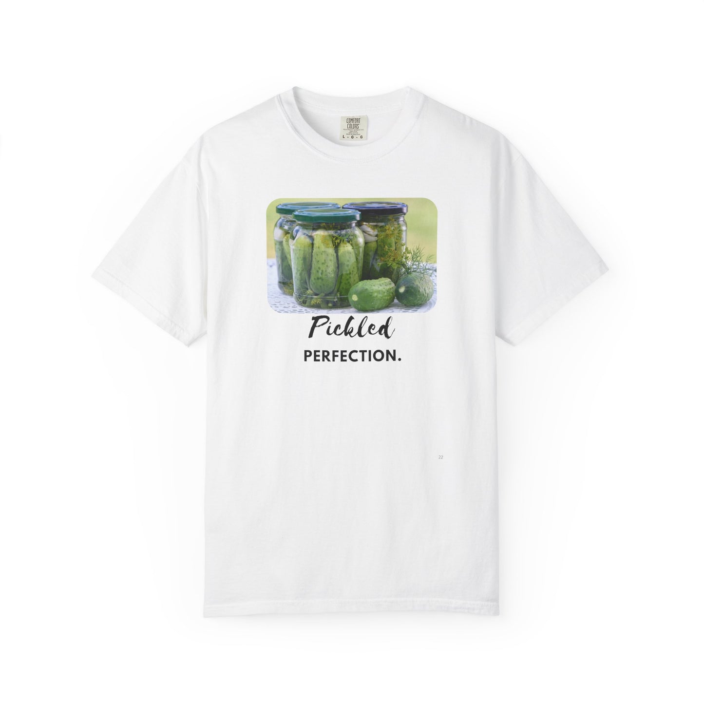 Pickled Perfection – Funny Pickle Canning Graphic T-Shirt, Fun Gift for Foodies / Gardening Enthusiasts Top