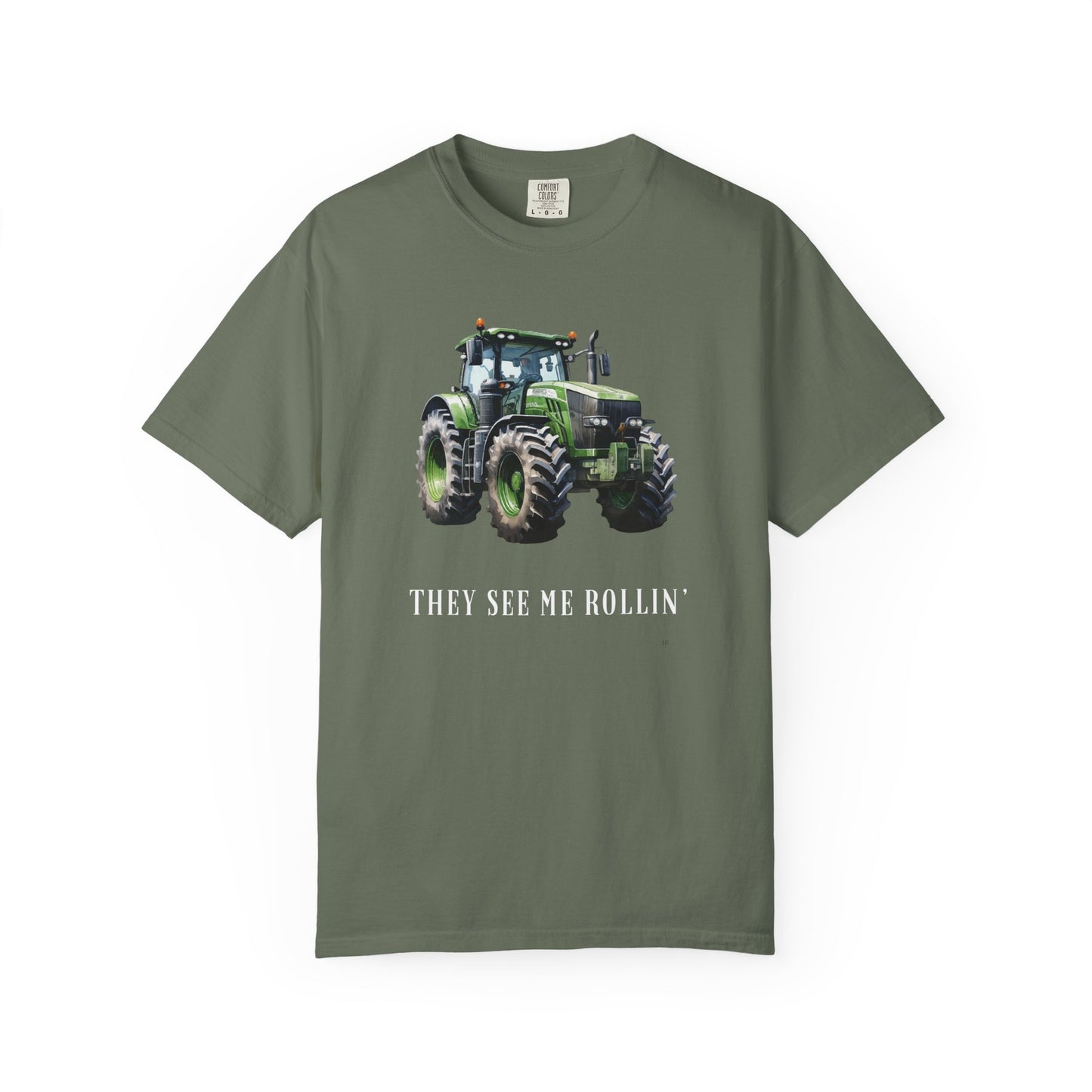 Tractor Graphic Tee - Perfect for Farmers, Country Life, Gifts for Agricultural Enthusiasts, Farm-themed Outfits, Casual Everyday Wear