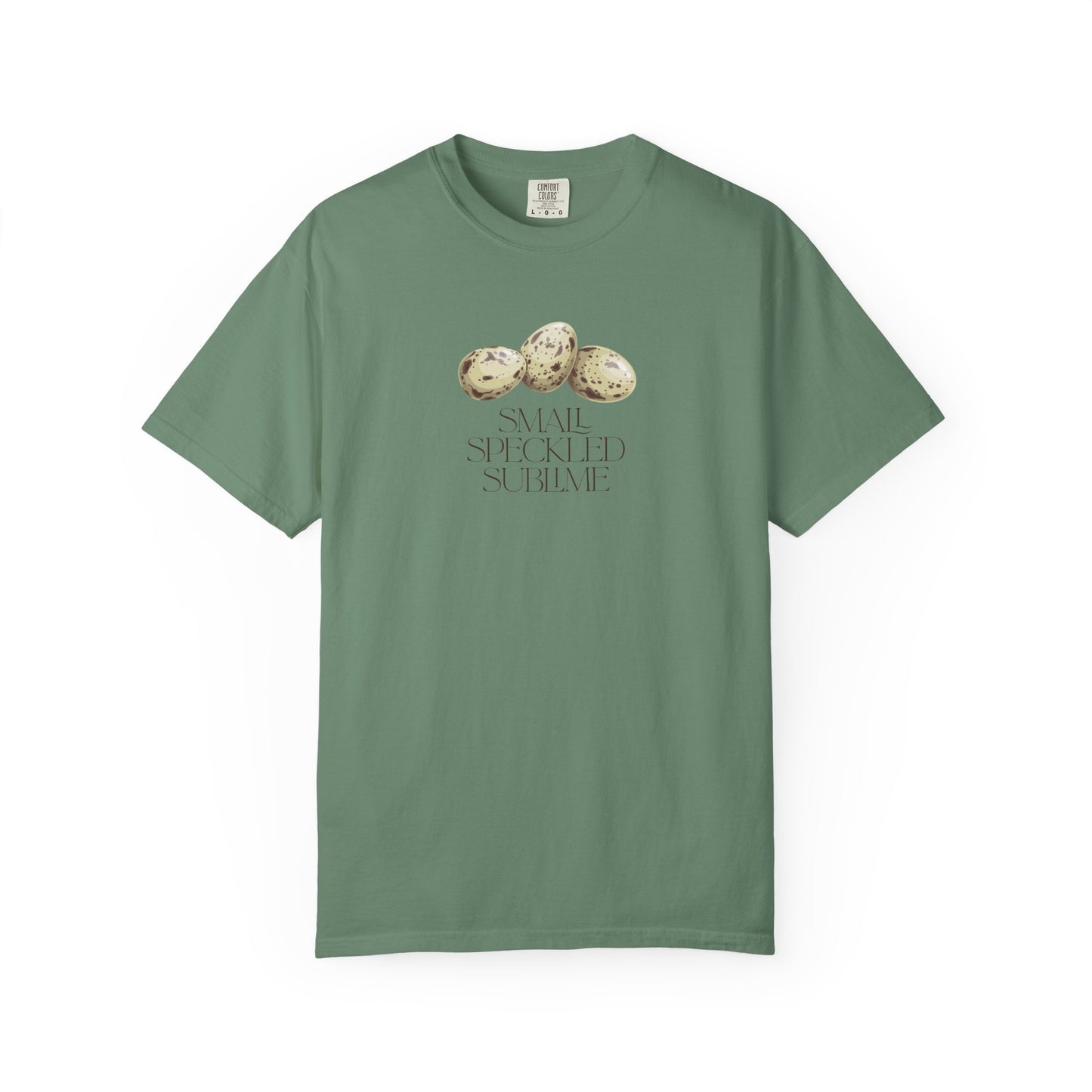 Small Speckled Sublime – Quail Eggs T-Shirt:
