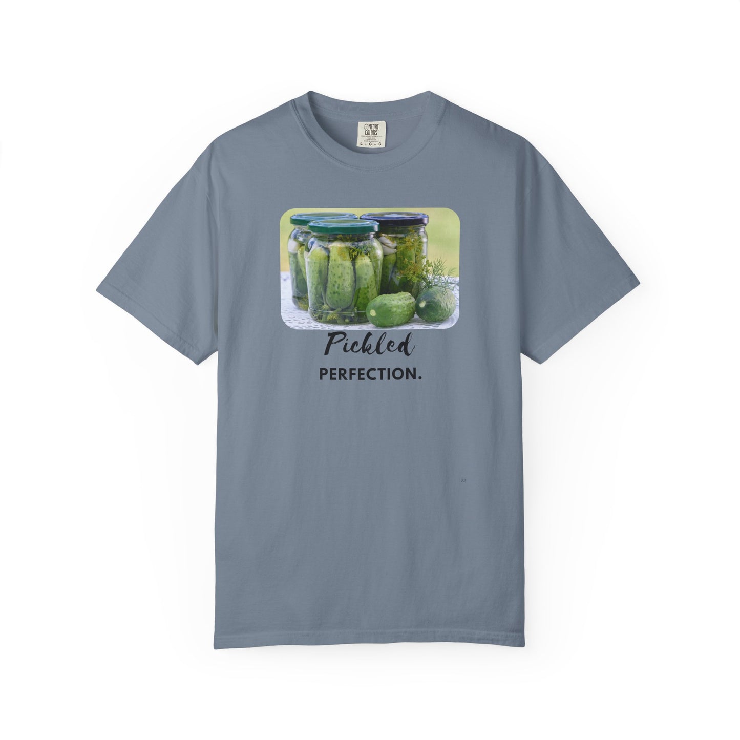 Pickled Perfection – Funny Pickle Canning Graphic T-Shirt, Fun Gift for Foodies / Gardening Enthusiasts Top