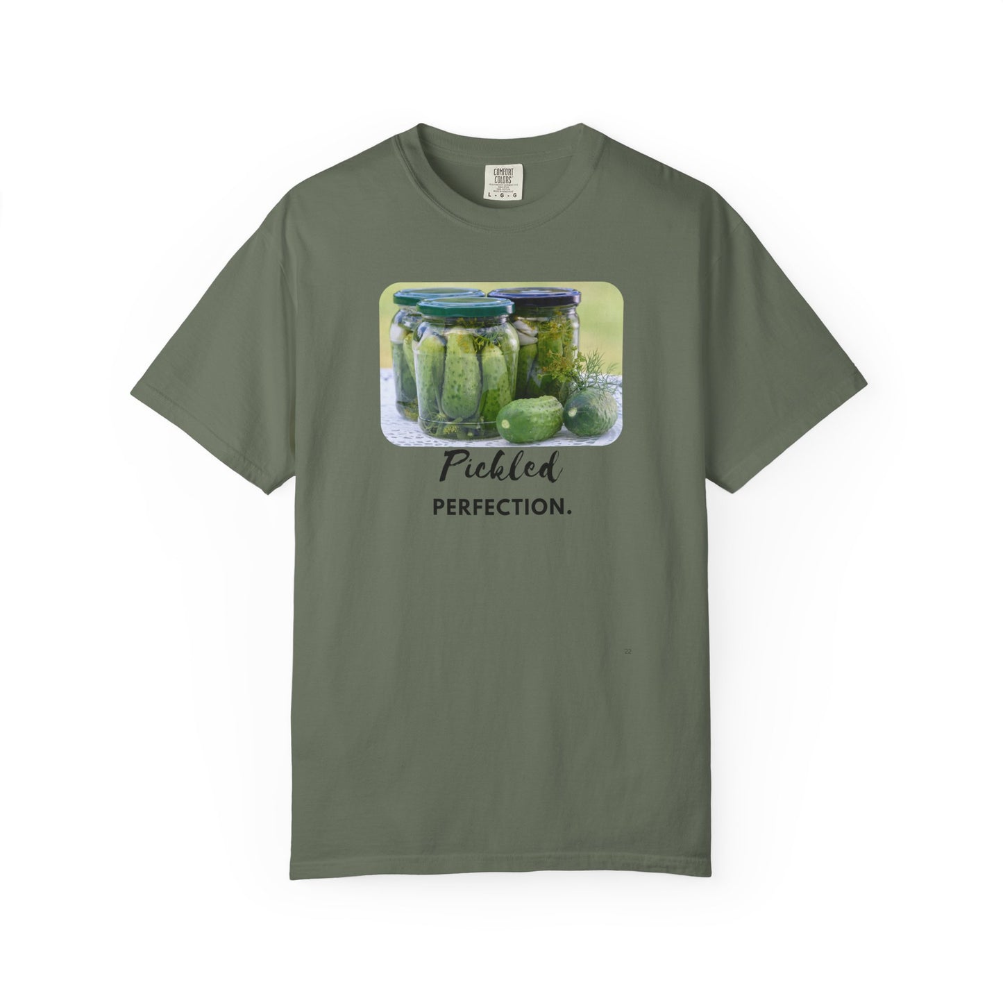 Pickled Perfection – Funny Pickle Canning Graphic T-Shirt, Fun Gift for Foodies / Gardening Enthusiasts Top