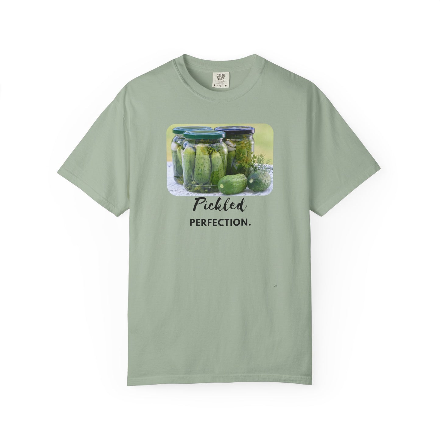 Pickled Perfection – Funny Pickle Canning Graphic T-Shirt, Fun Gift for Foodies / Gardening Enthusiasts Top