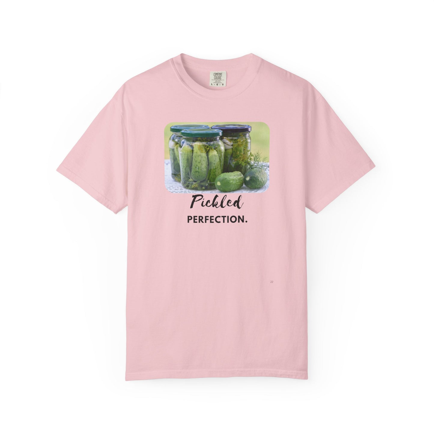 Pickled Perfection – Funny Pickle Canning Graphic T-Shirt, Fun Gift for Foodies / Gardening Enthusiasts Top