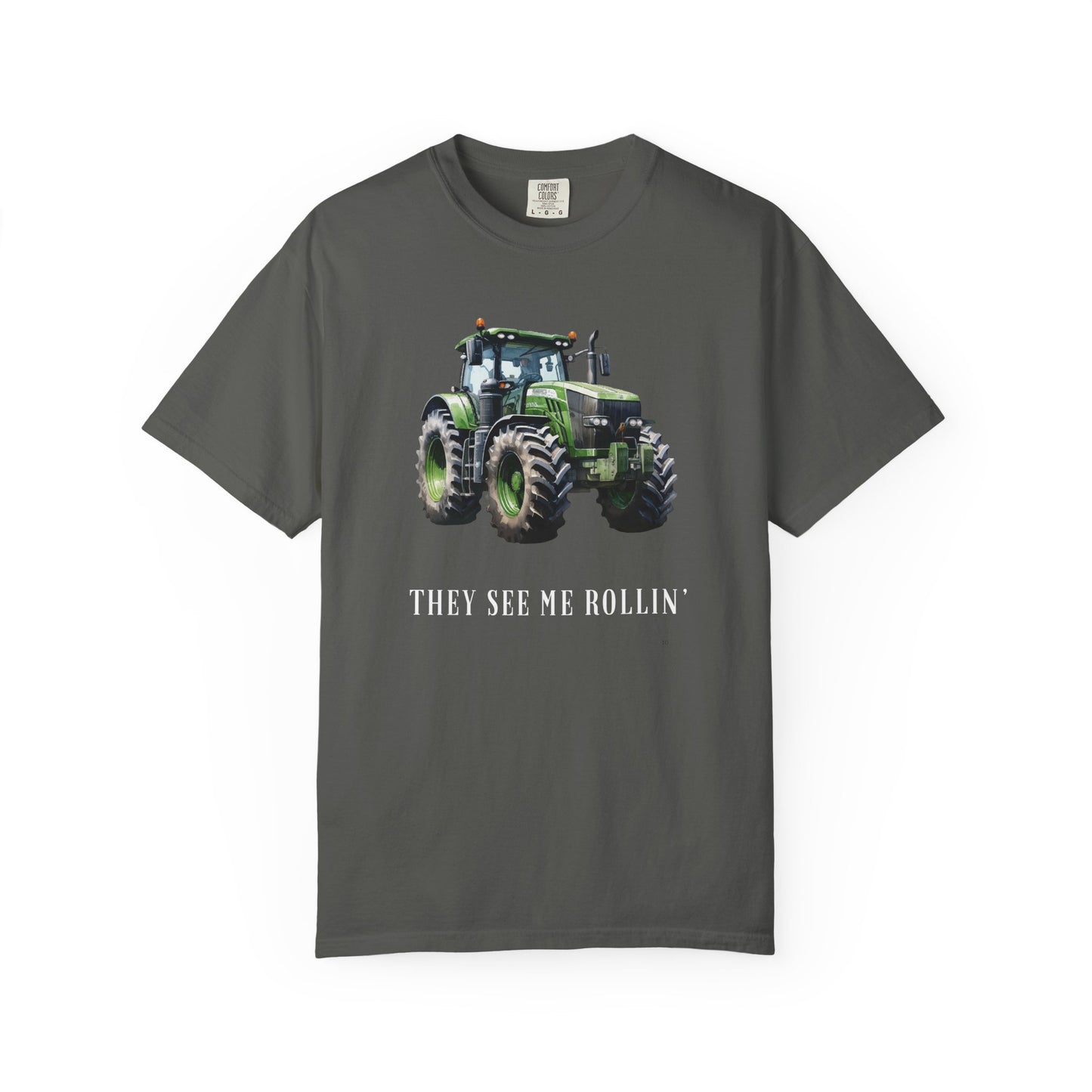 Tractor Graphic Tee - Perfect for Farmers, Country Life, Gifts for Agricultural Enthusiasts, Farm-themed Outfits, Casual Everyday Wear