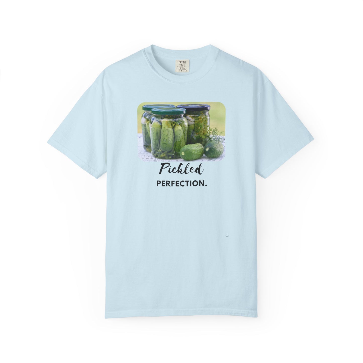 Pickled Perfection – Funny Pickle Canning Graphic T-Shirt, Fun Gift for Foodies / Gardening Enthusiasts Top