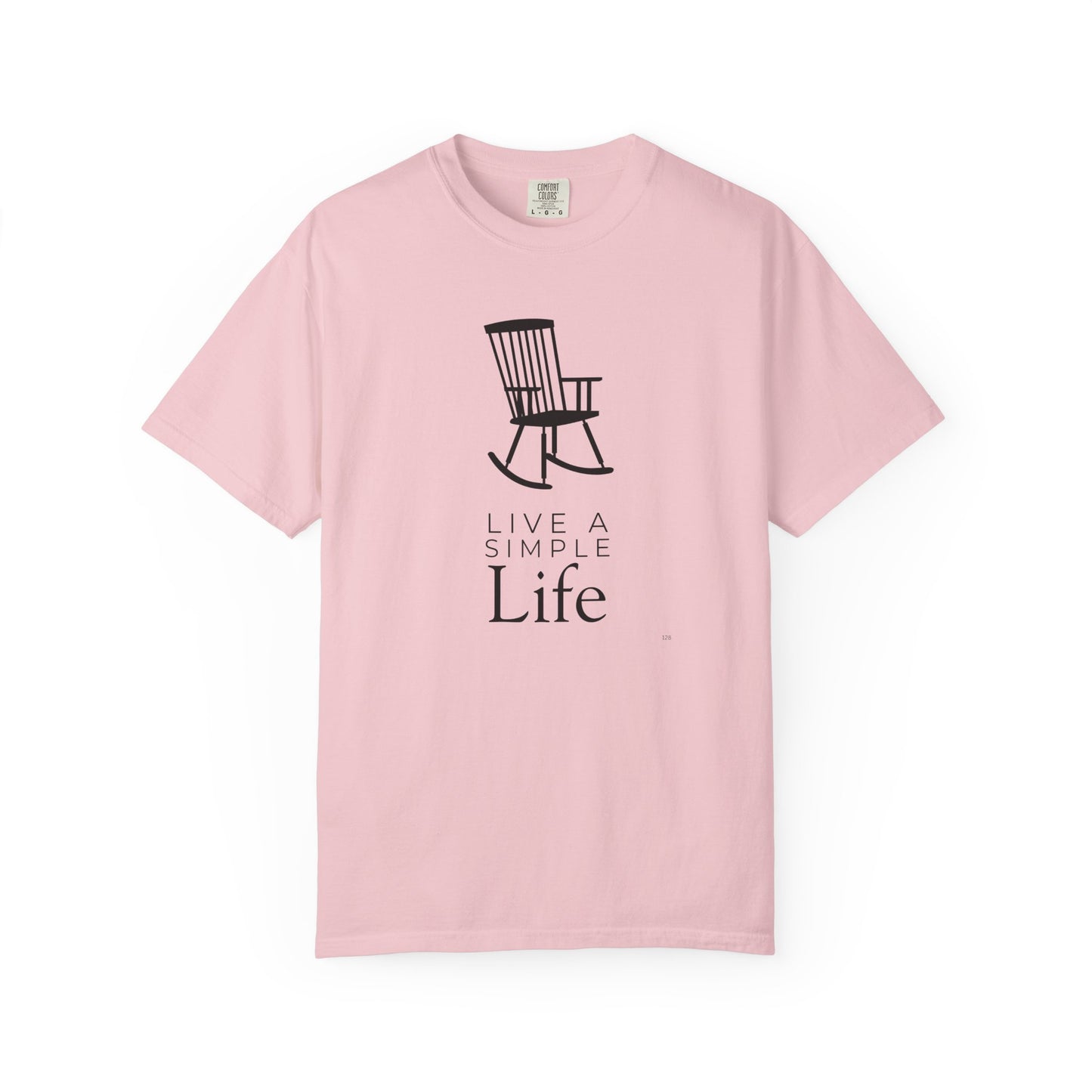 Live a Simple Life - Rocking Chair