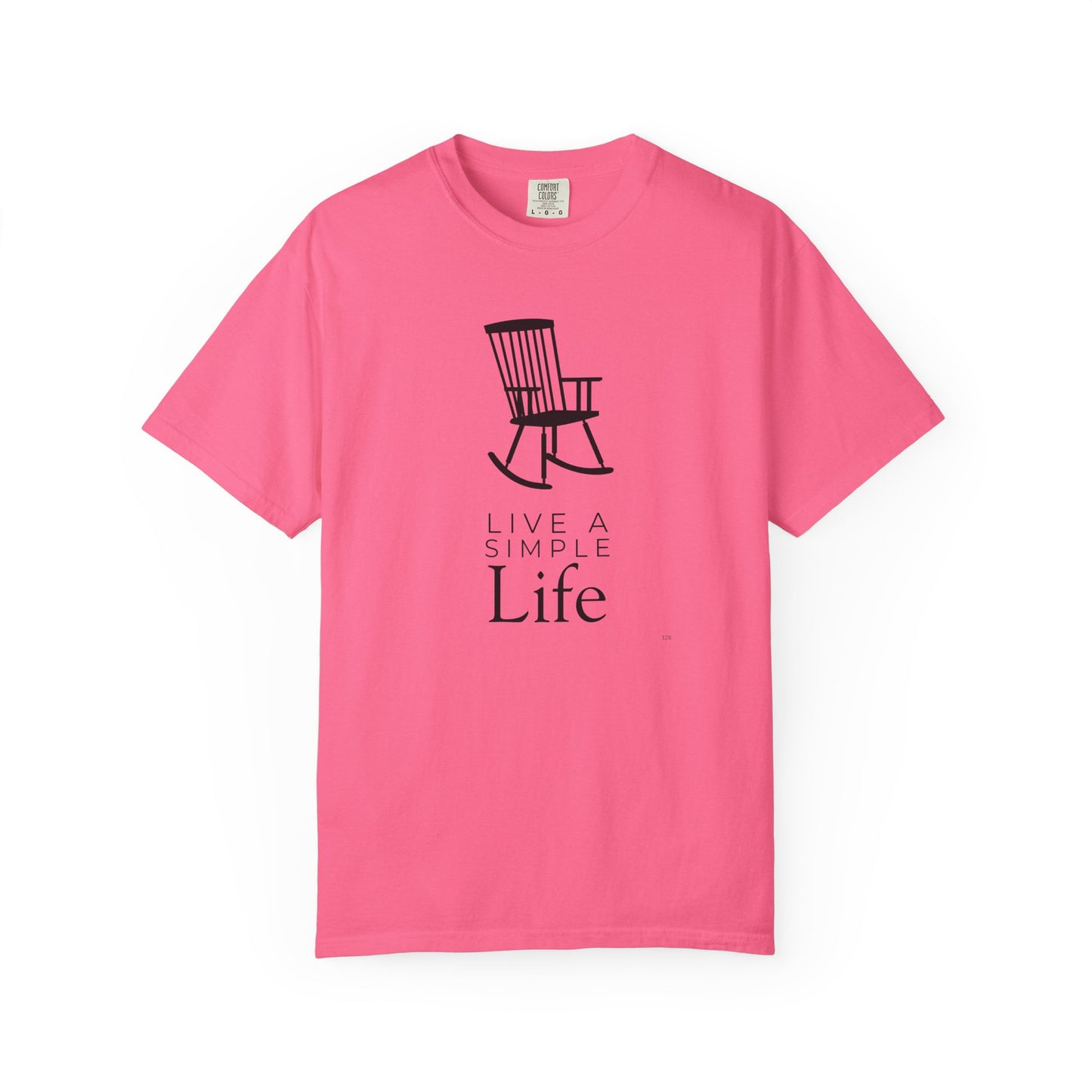Live a Simple Life - Rocking Chair