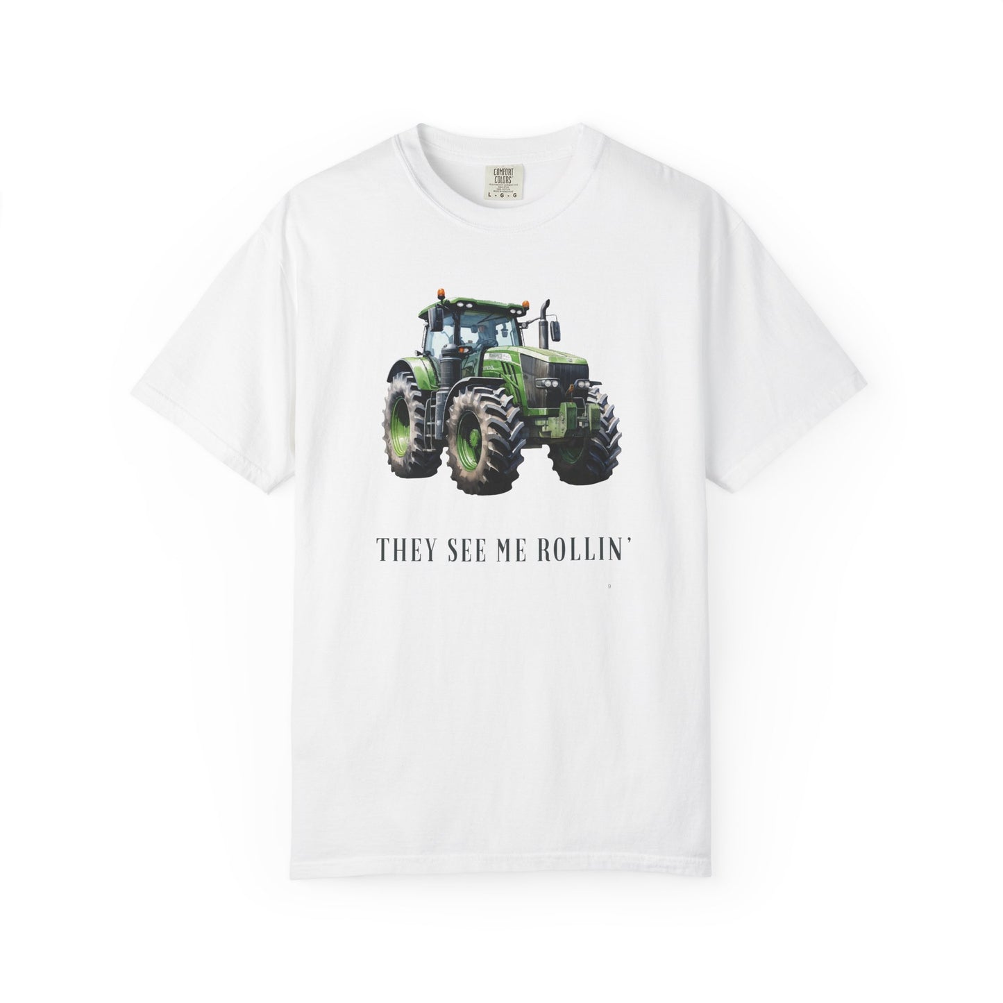 Tractor Graphic Tee - Perfect for Farmers, Country Life, Gifts for Agricultural Enthusiasts, Farm-themed Outfits, Casual Everyday Wear