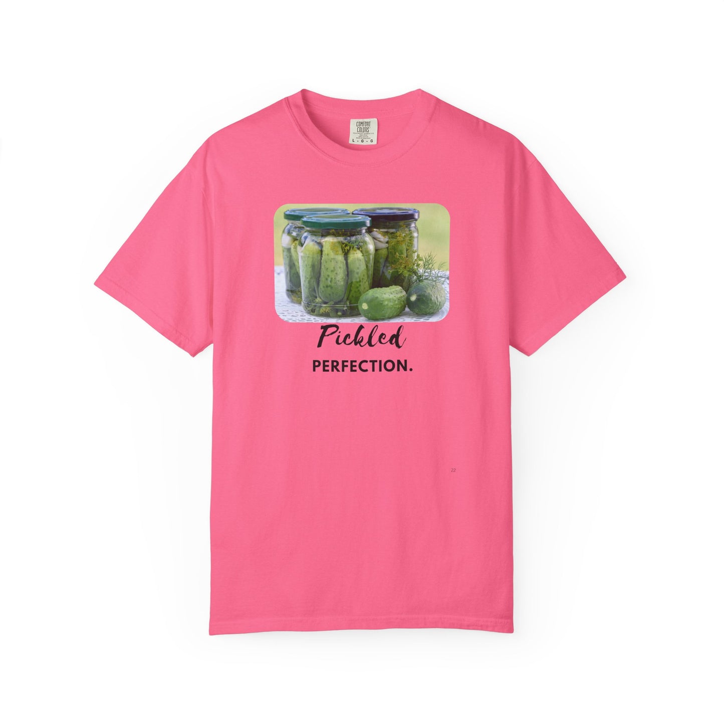 Pickled Perfection – Funny Pickle Canning Graphic T-Shirt, Fun Gift for Foodies / Gardening Enthusiasts Top