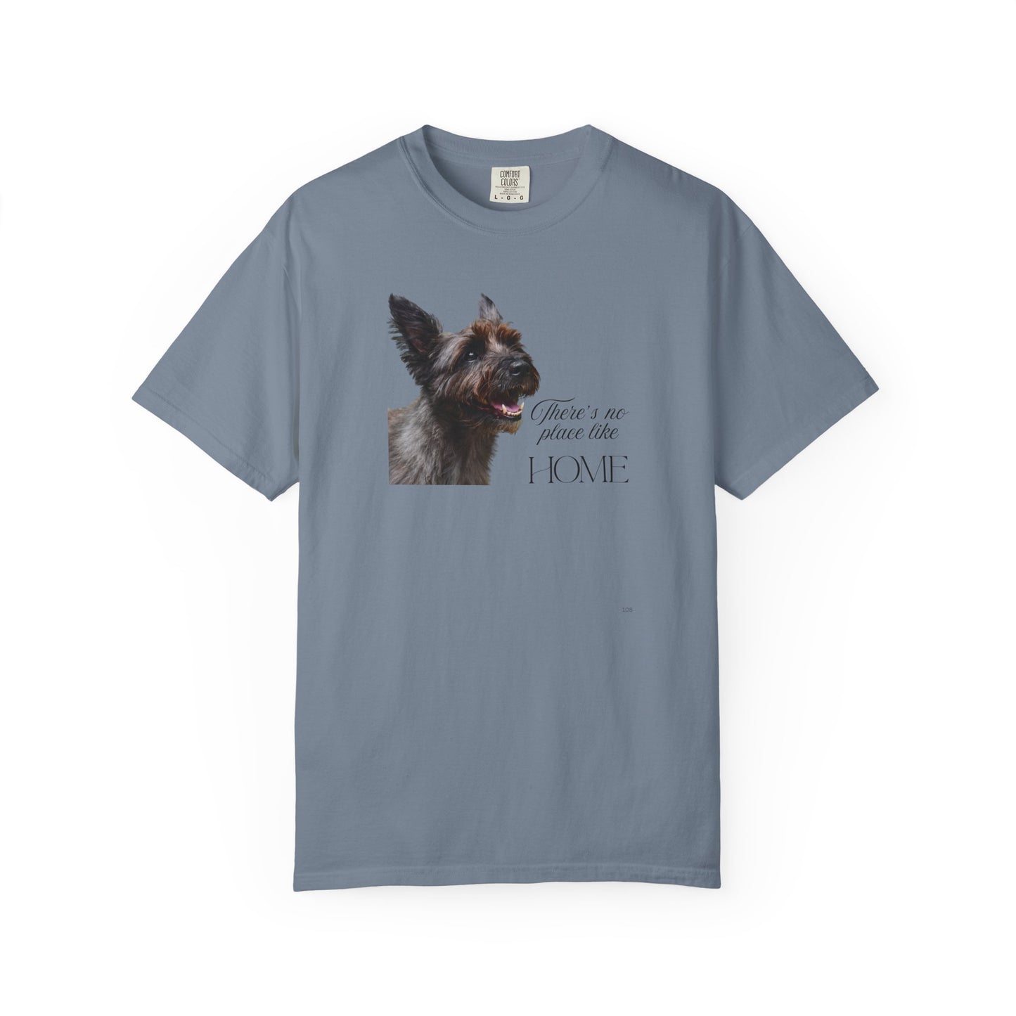 There’s No Place Like Home – Cairn Terrier Dog Lover Graphic T-Shirt, Cairn Lover Tee, Cairn Top