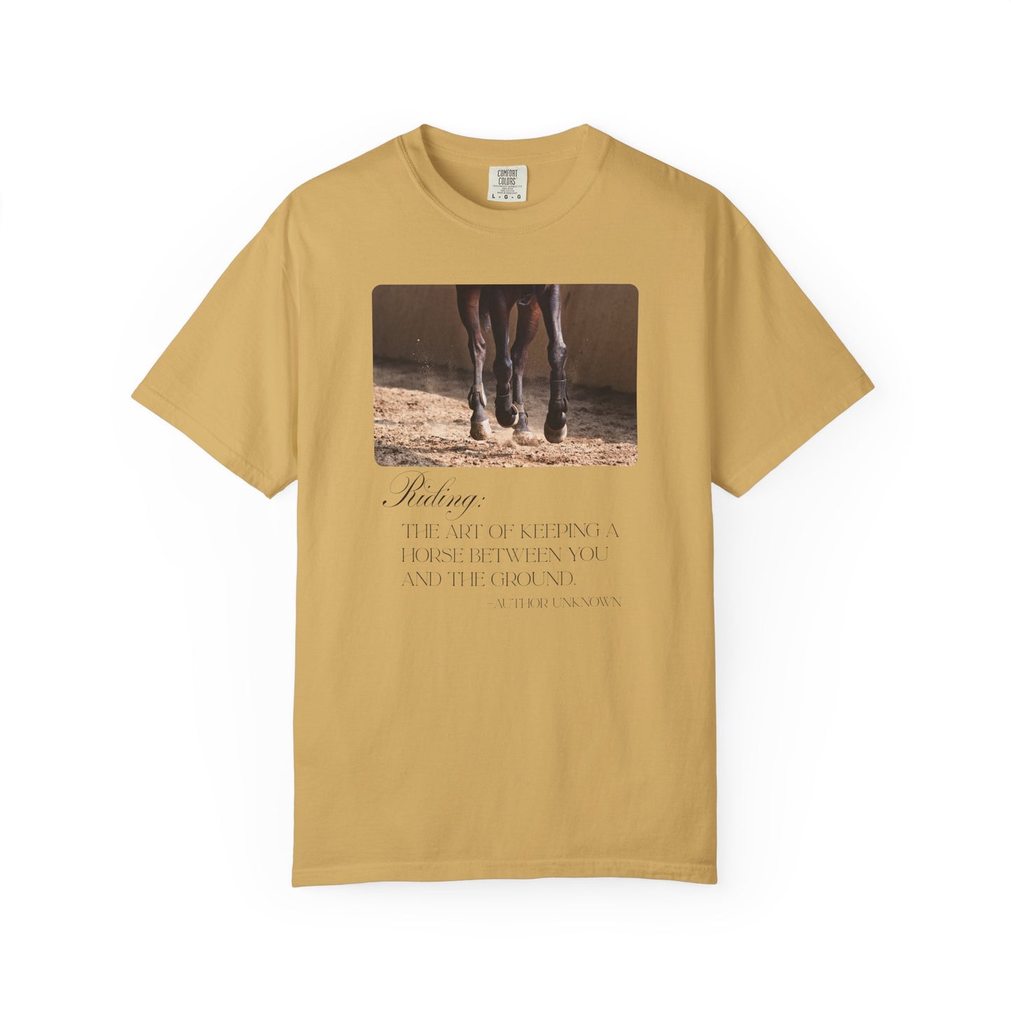 Riding: The Art of Keeping a Horse Between You and the Ground