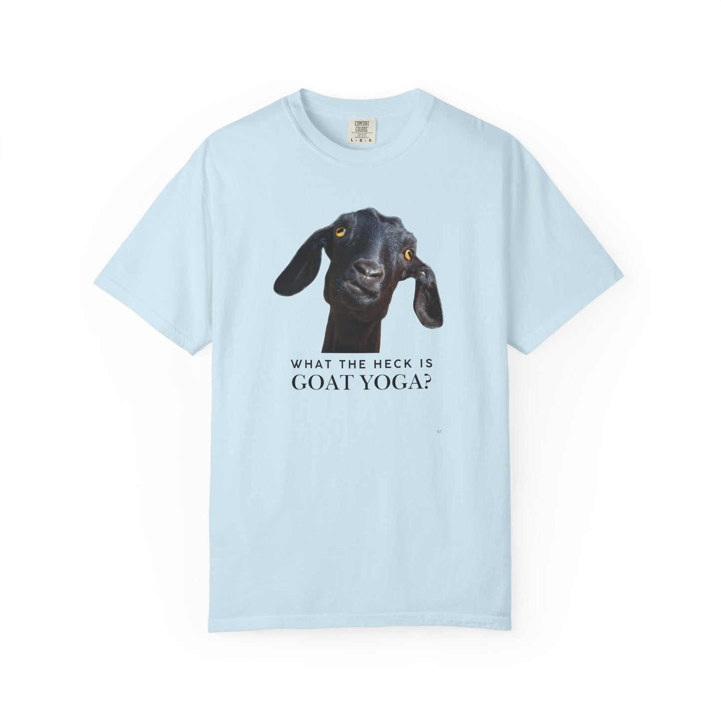 What the Heck Is Goat Yoga? – Funny Goat Lover T-Shirt | Farm & Yoga Humor Tee