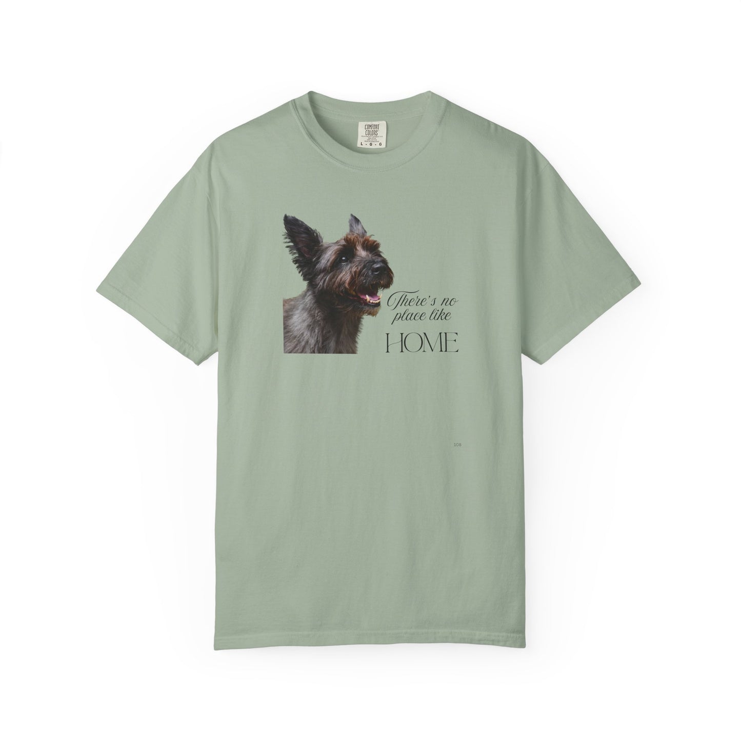 There’s No Place Like Home – Cairn Terrier Dog Lover Graphic T-Shirt, Cairn Lover Tee, Cairn Top