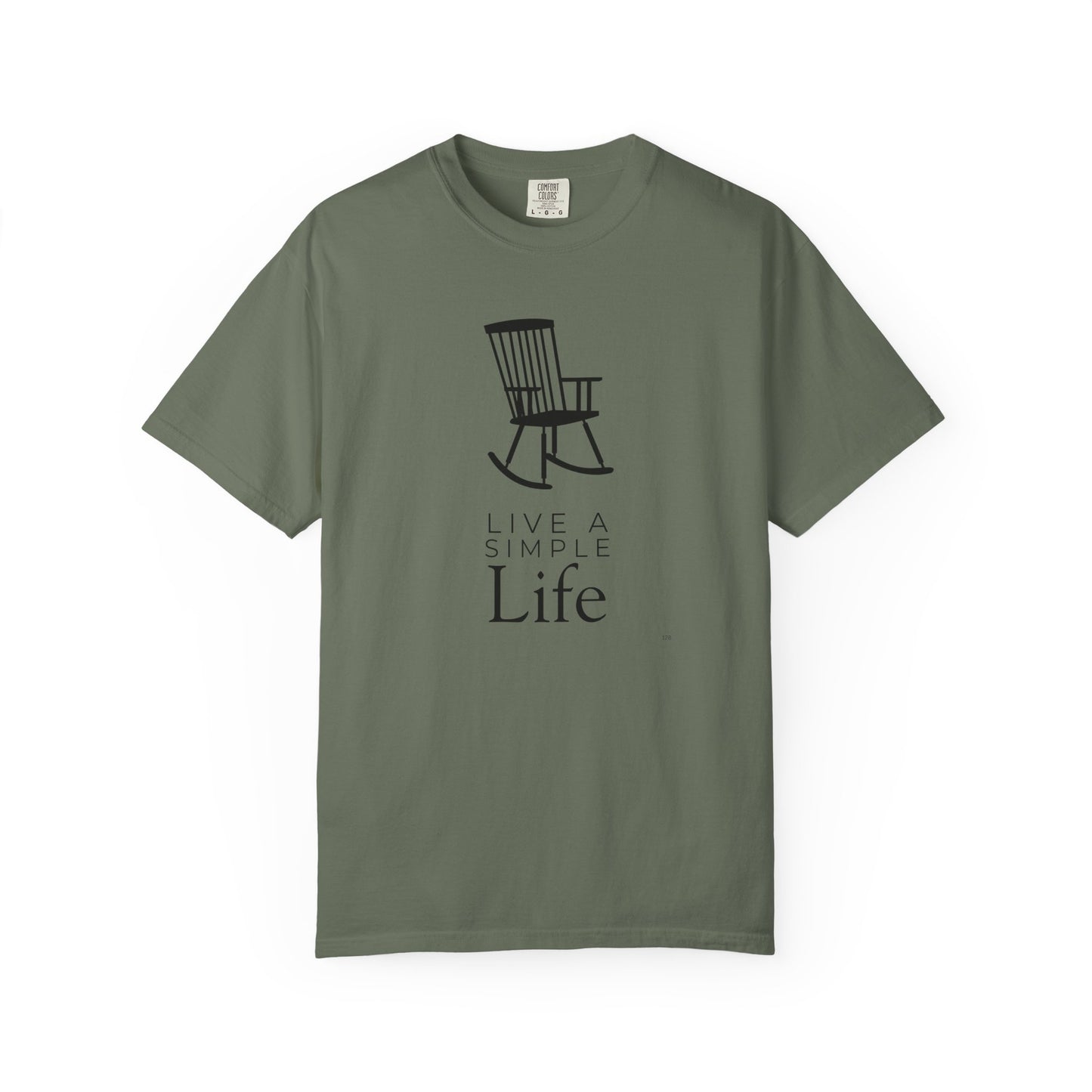Live a Simple Life - Rocking Chair