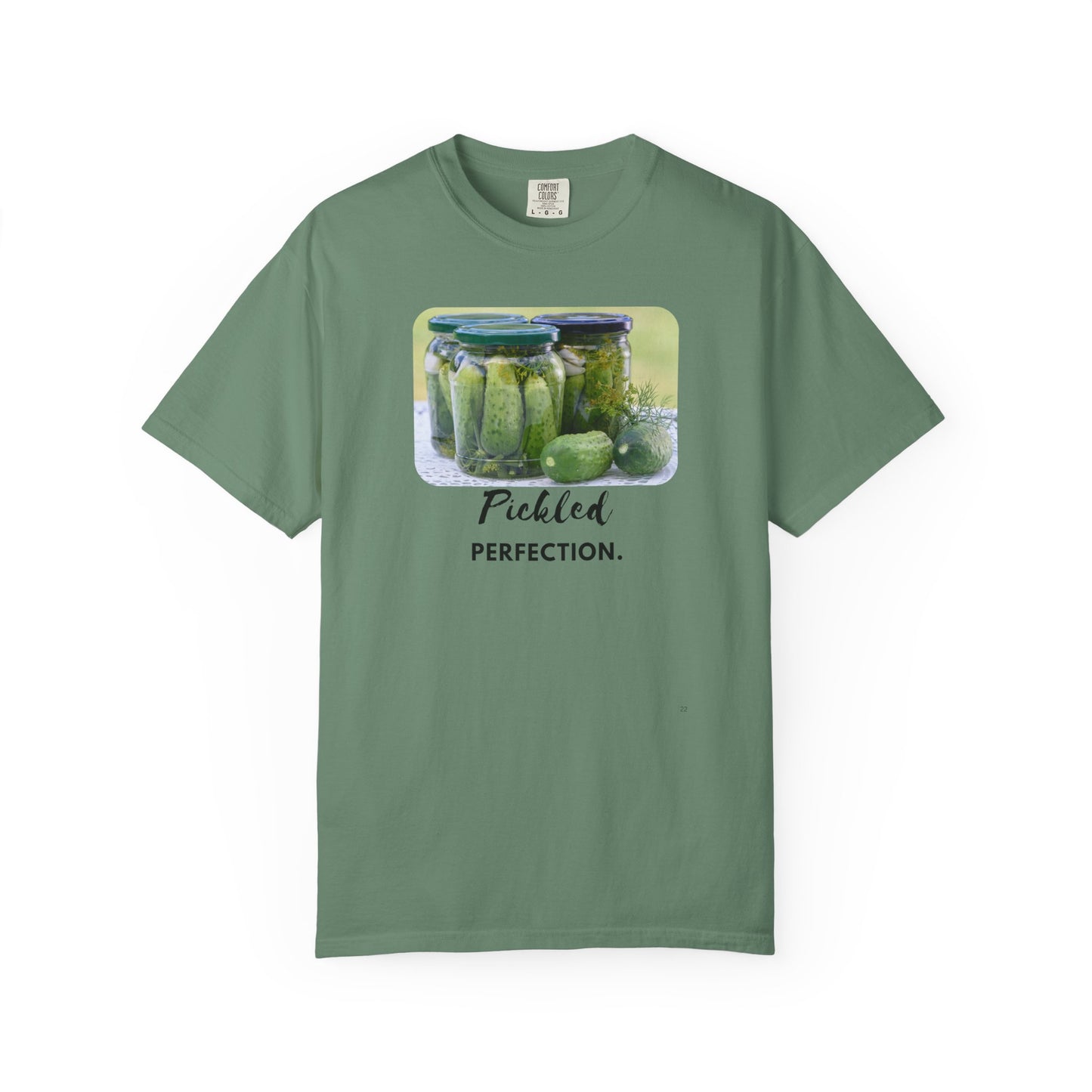 Pickled Perfection – Funny Pickle Canning Graphic T-Shirt, Fun Gift for Foodies / Gardening Enthusiasts Top
