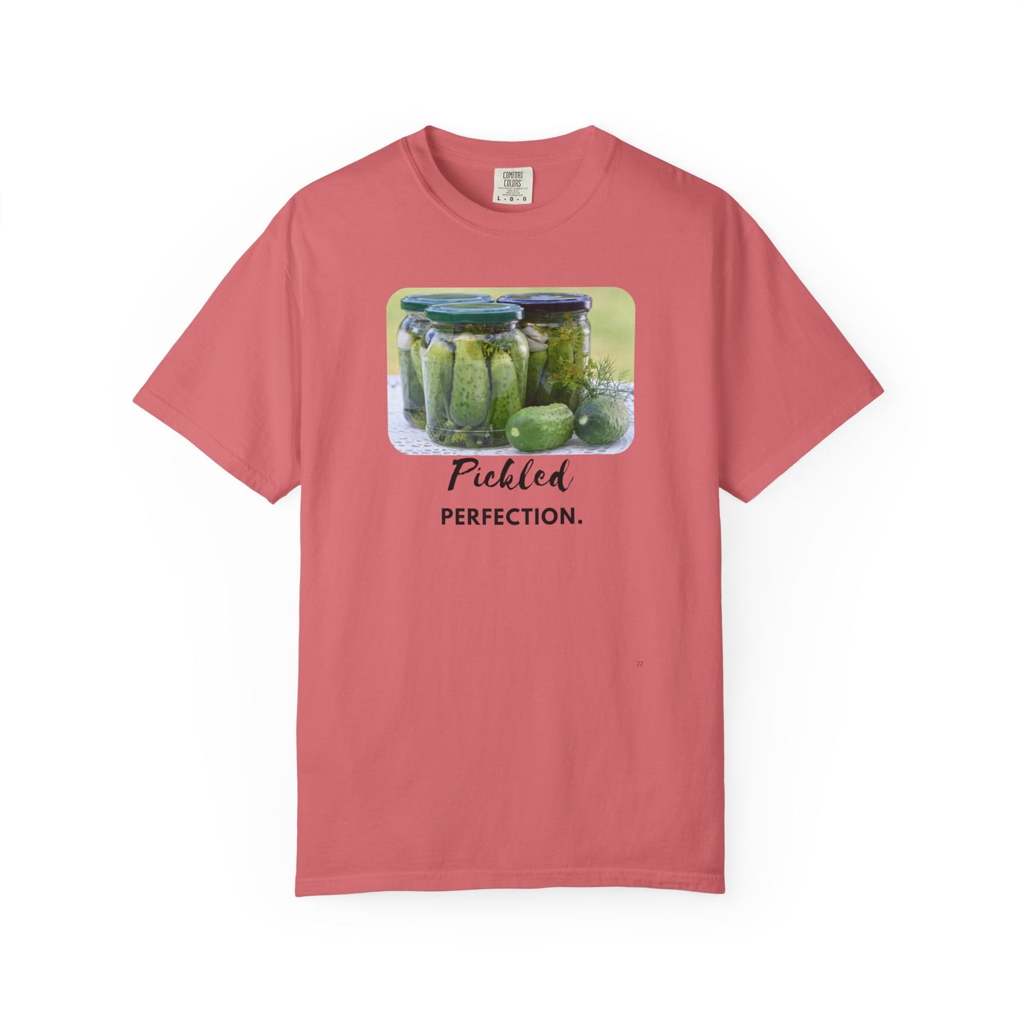 Pickled Perfection – Funny Pickle Canning Graphic T-Shirt, Fun Gift for Foodies / Gardening Enthusiasts Top