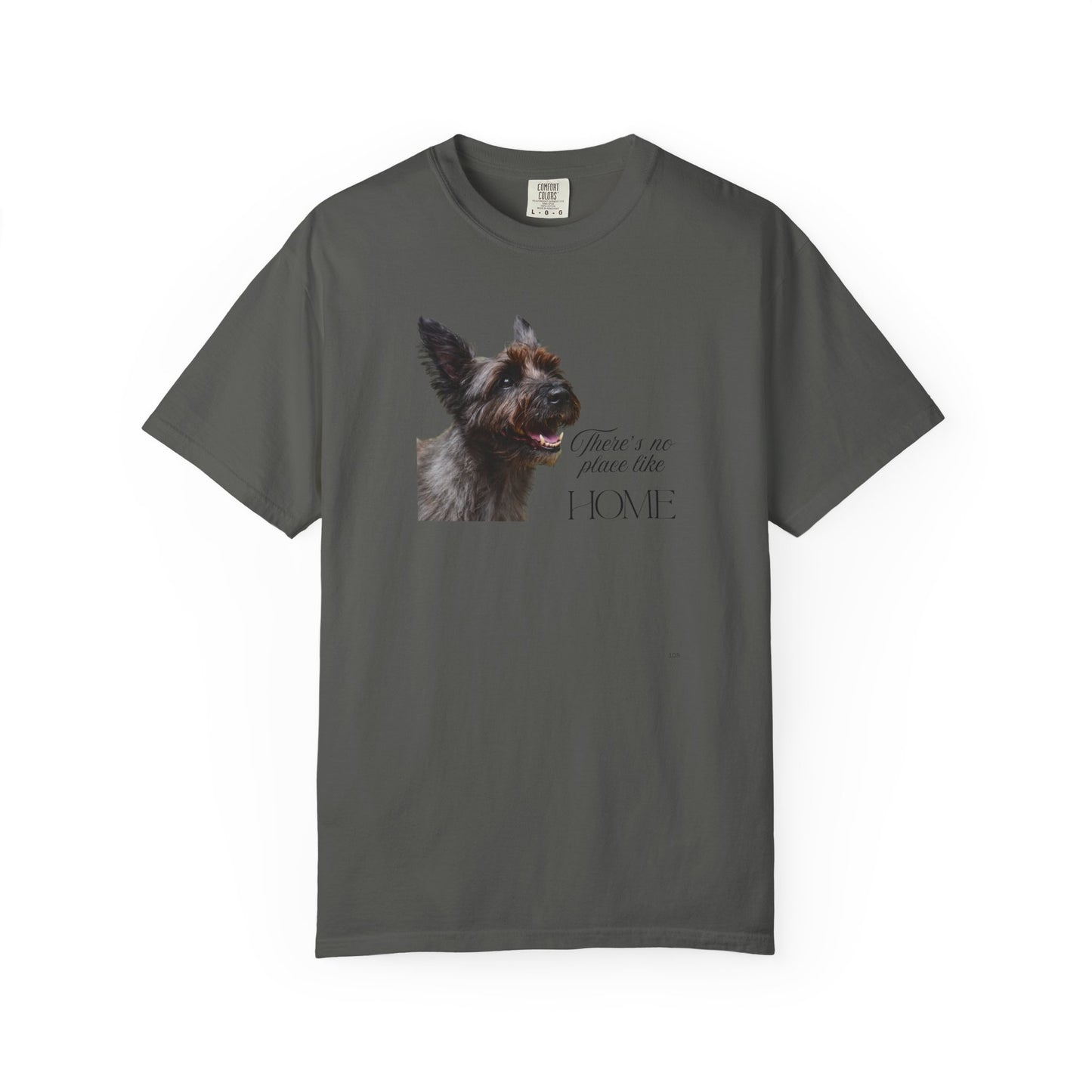 There’s No Place Like Home – Cairn Terrier Dog Lover Graphic T-Shirt, Cairn Lover Tee, Cairn Top