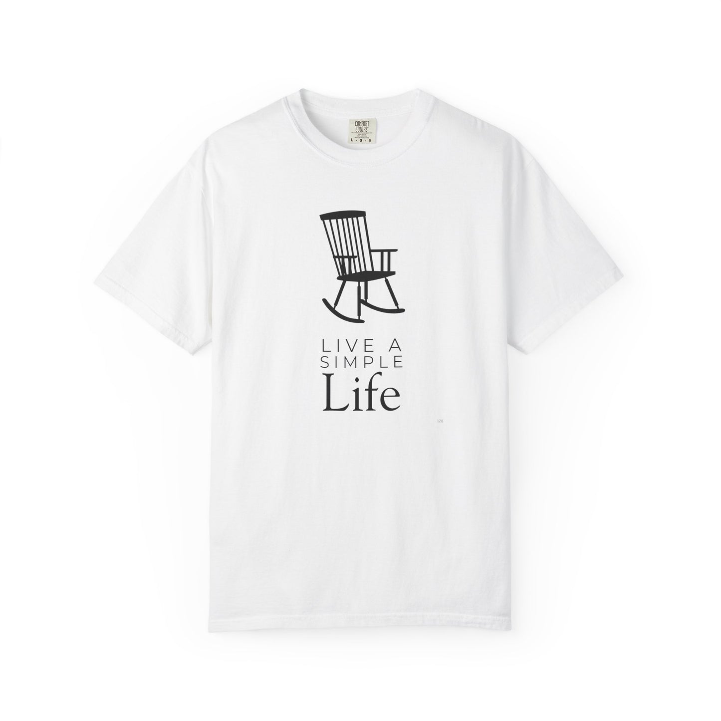 Live a Simple Life - Rocking Chair