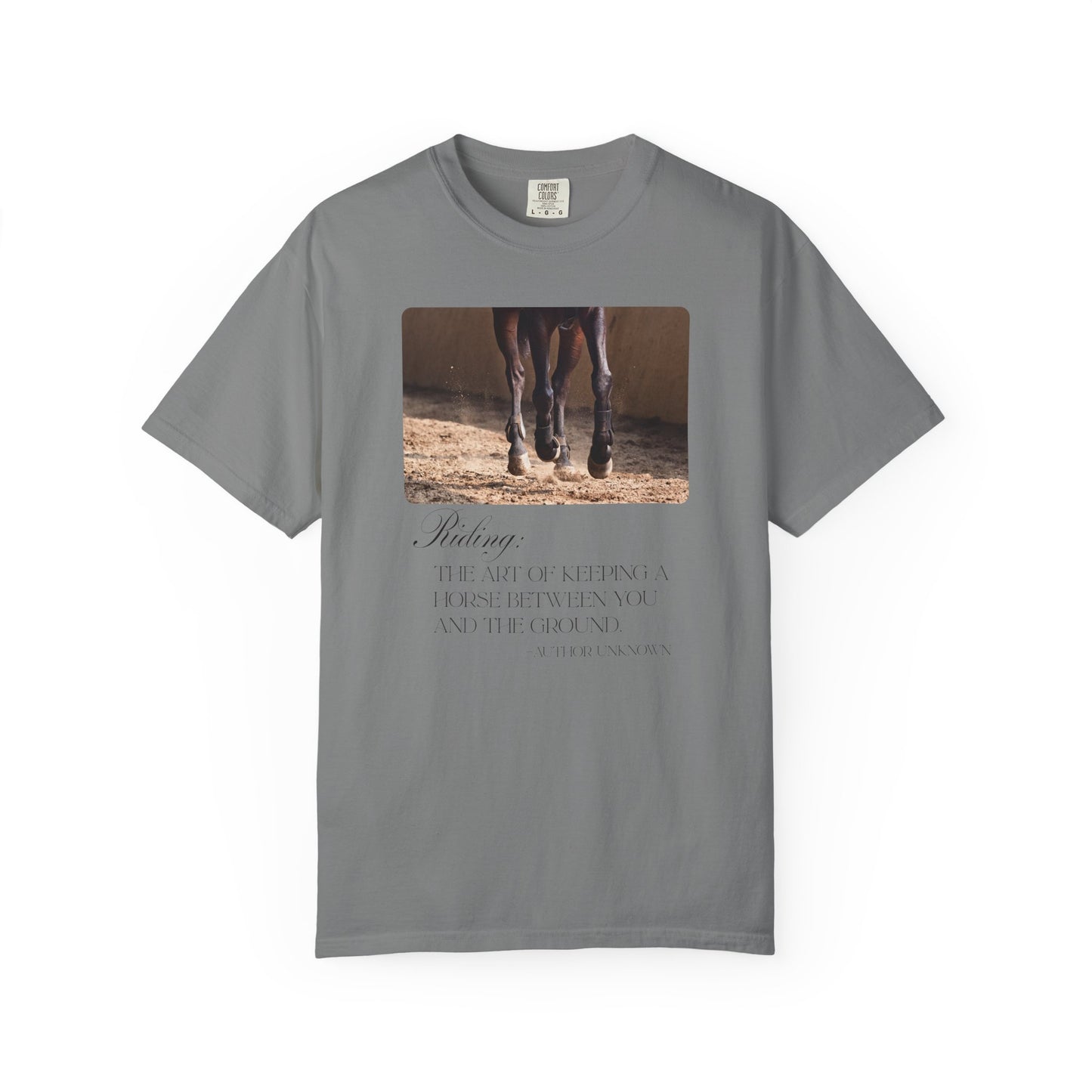 Riding: The Art of Keeping a Horse Between You and the Ground