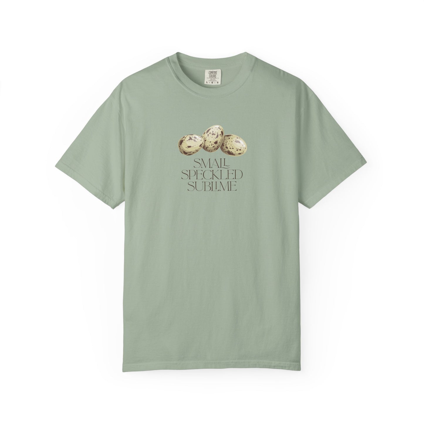 Small Speckled Sublime – Quail Eggs T-Shirt: