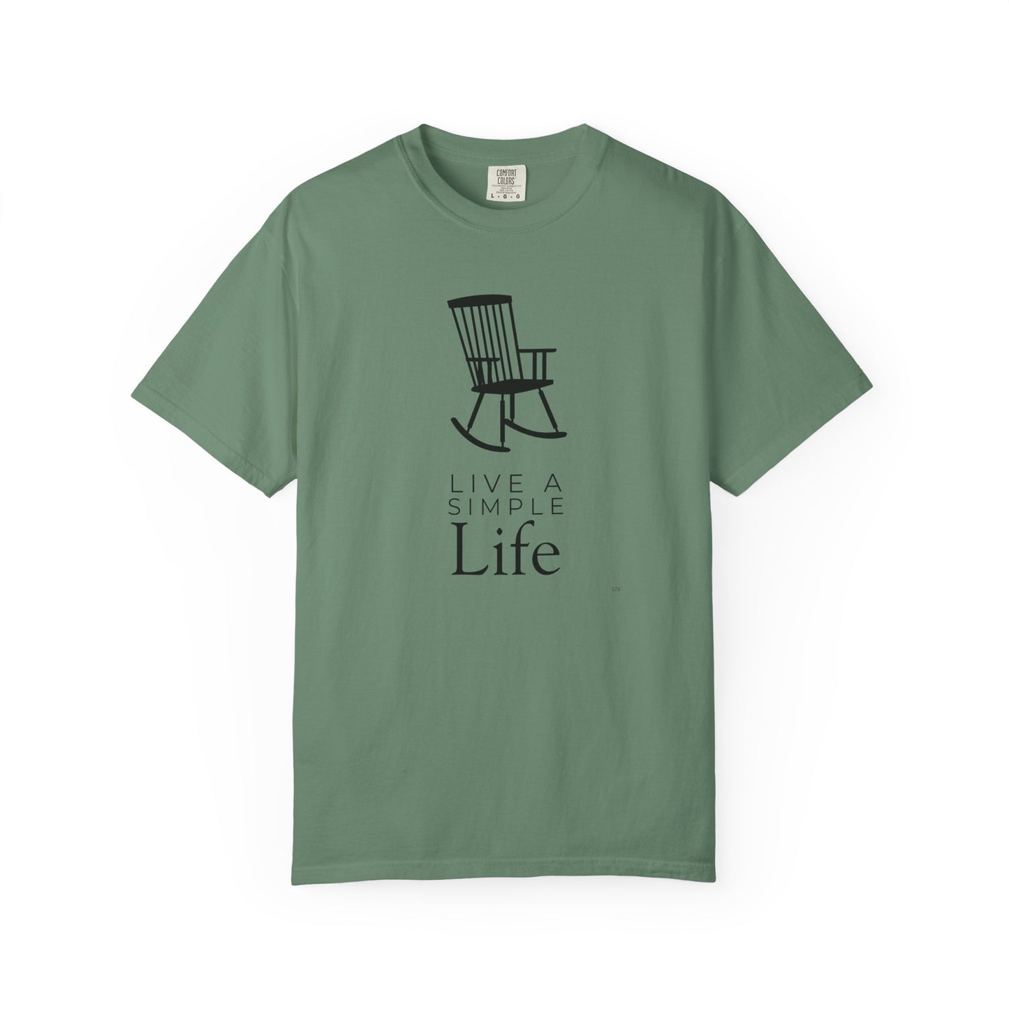 Live a Simple Life - Rocking Chair