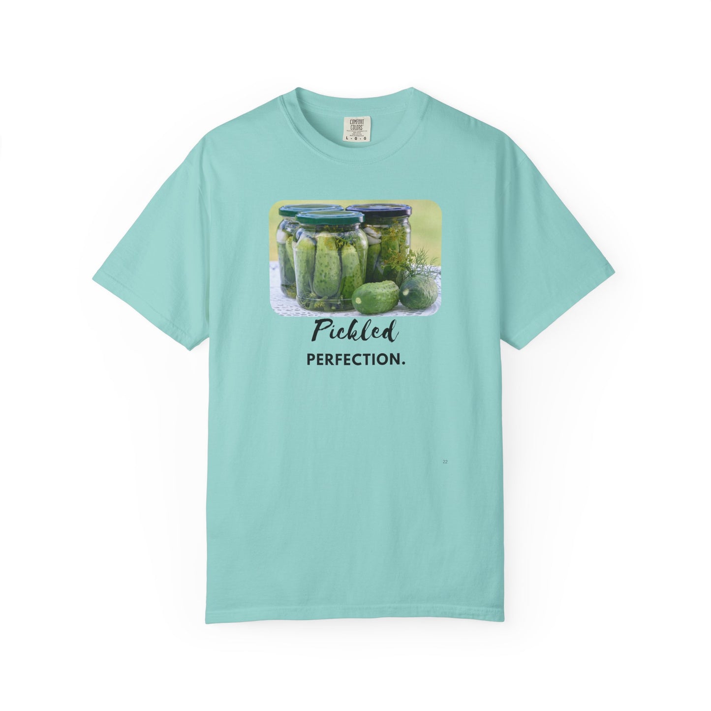 Pickled Perfection – Funny Pickle Canning Graphic T-Shirt, Fun Gift for Foodies / Gardening Enthusiasts Top