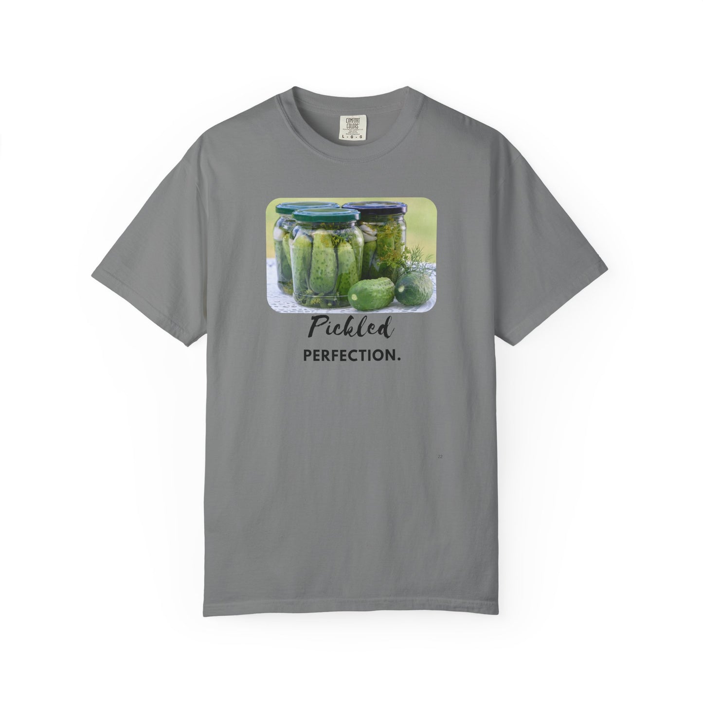 Pickled Perfection – Funny Pickle Canning Graphic T-Shirt, Fun Gift for Foodies / Gardening Enthusiasts Top